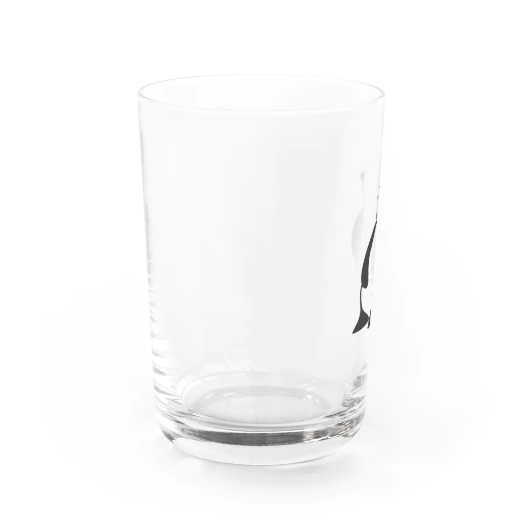 PoPoHouseのどっしりぱんだ Water Glass :left