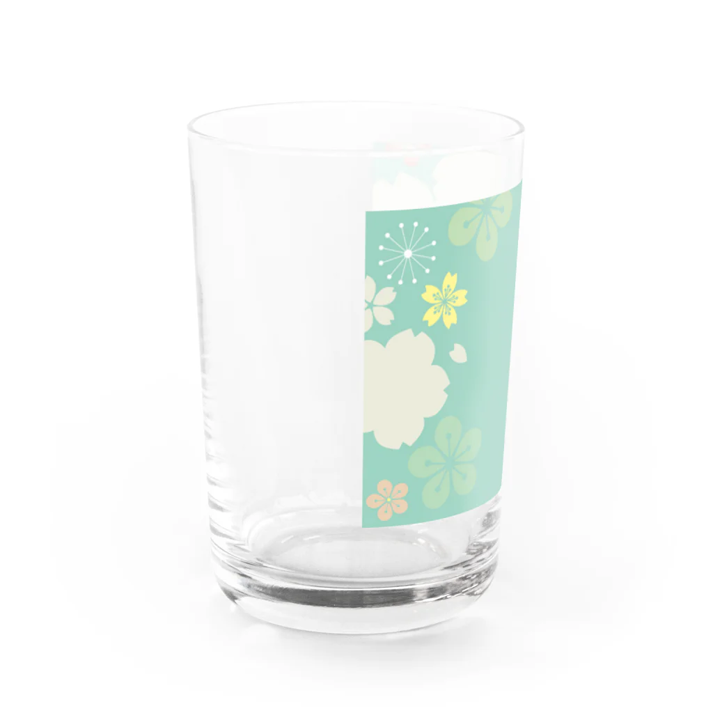 orange_honeyの桜 Water Glass :left
