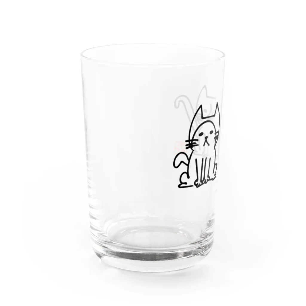 きなことあんず本舗のきなことあんず Water Glass :left