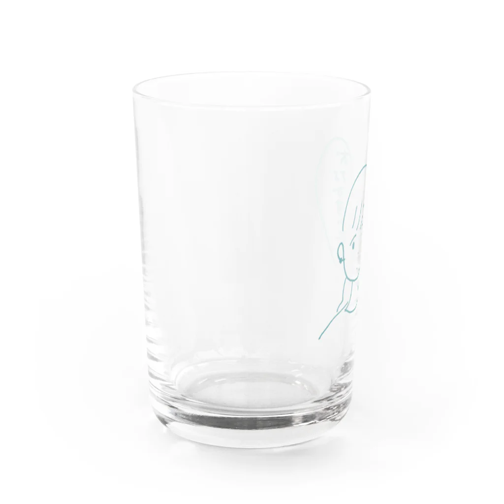 umiのお腹すいたよグラス Water Glass :left