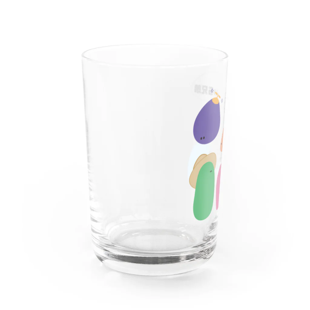 めったりかのうしぃ５兄弟 Water Glass :left