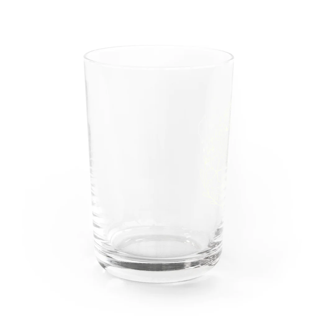 madoka_itemのあひーちゃんボタニカル Water Glass :left