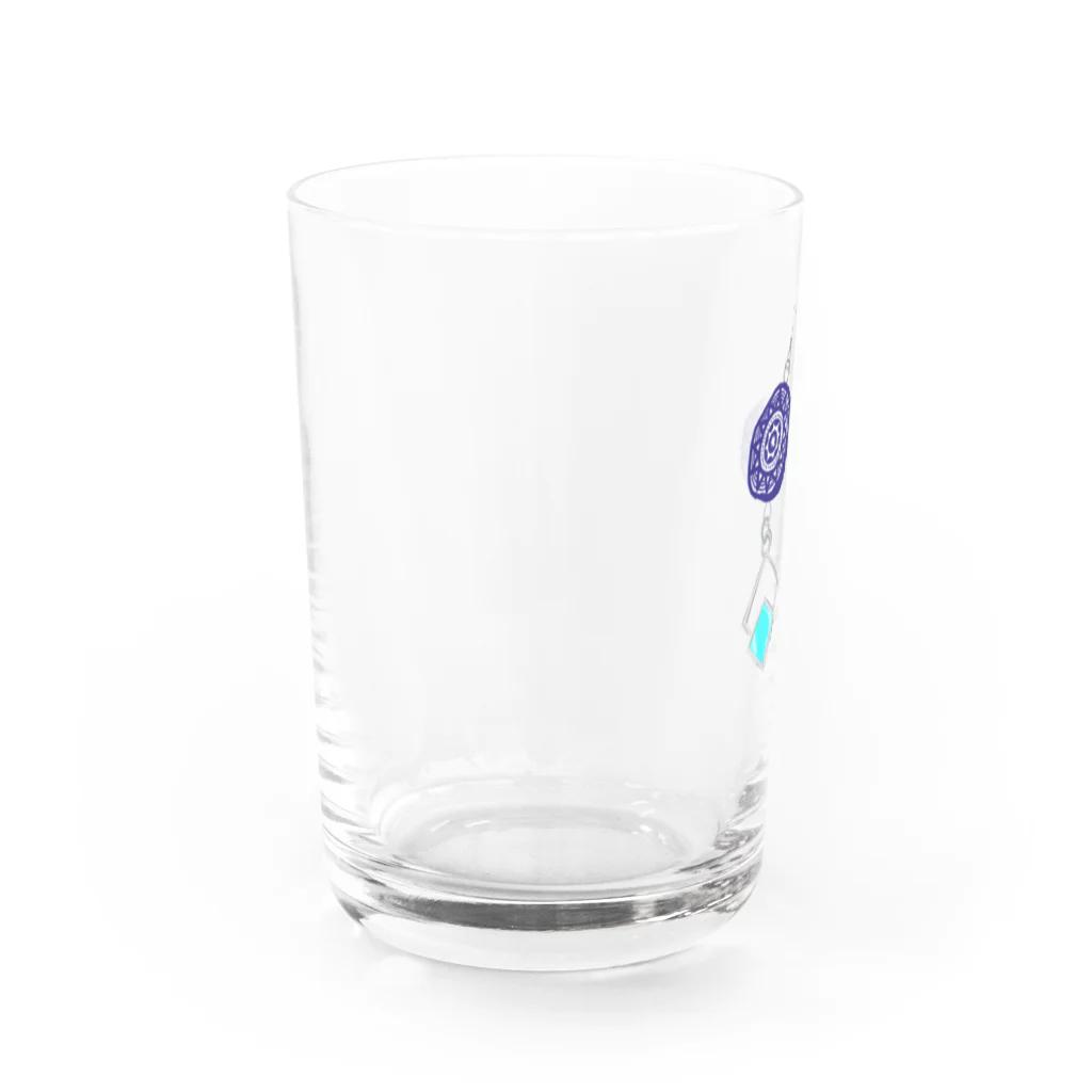 みつまめこshopのピアス Water Glass :left