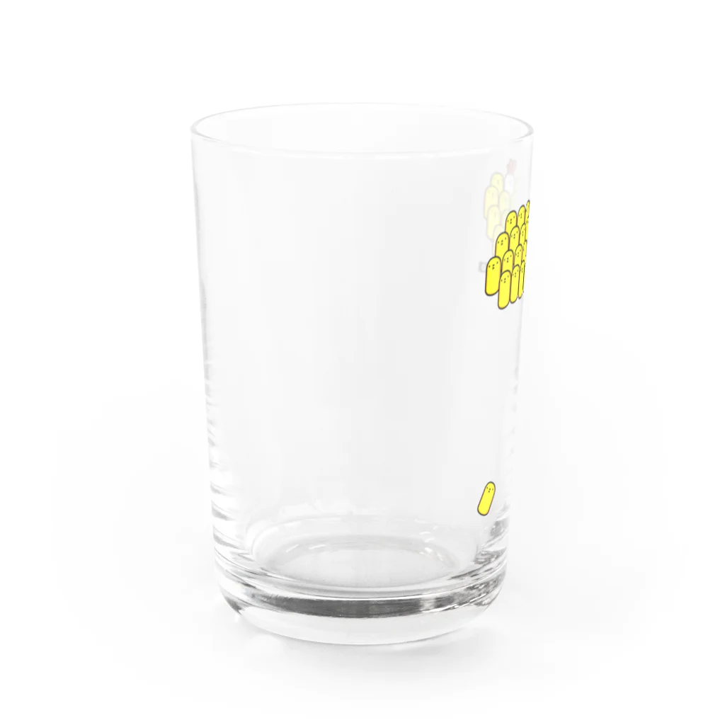 ミミタンのぽろぽろひよこ(?) Water Glass :left