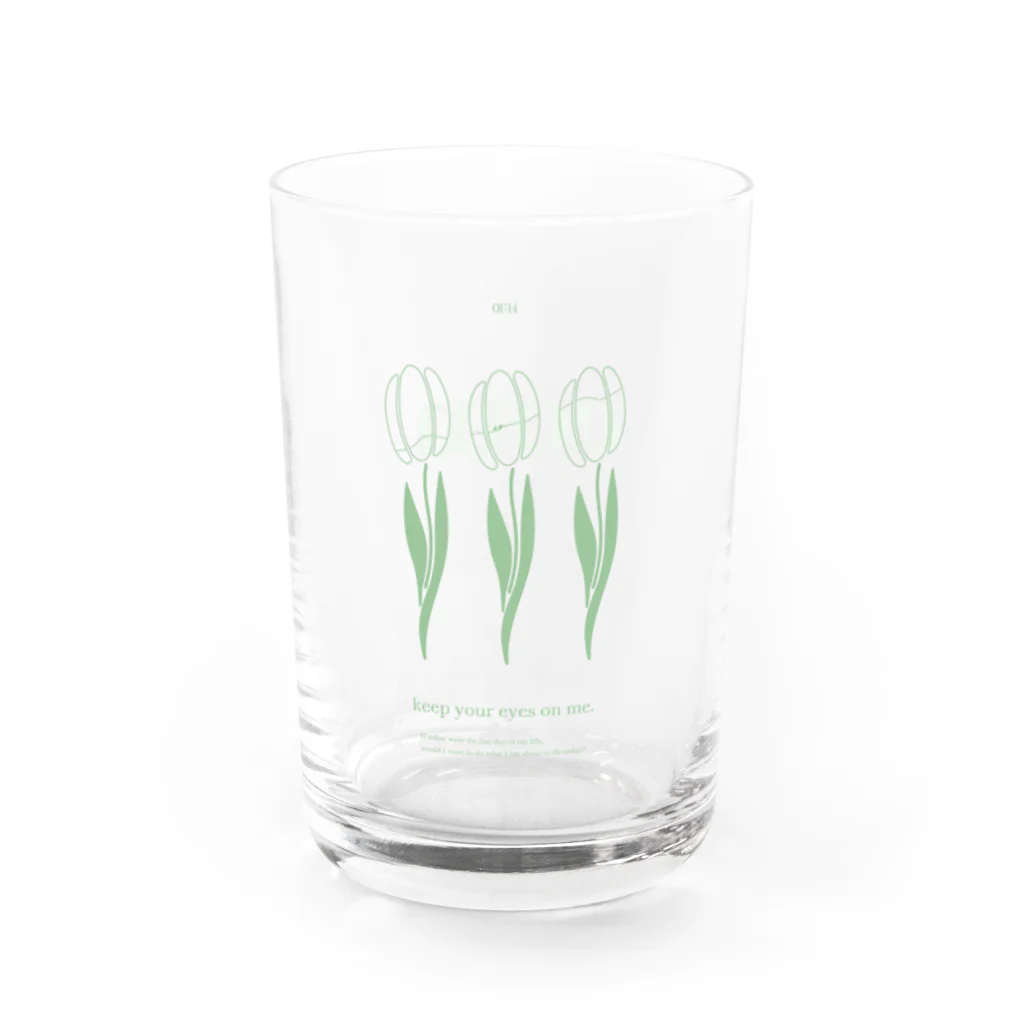 eyes on meのeom_ What's your favorite color? Water Glass :left