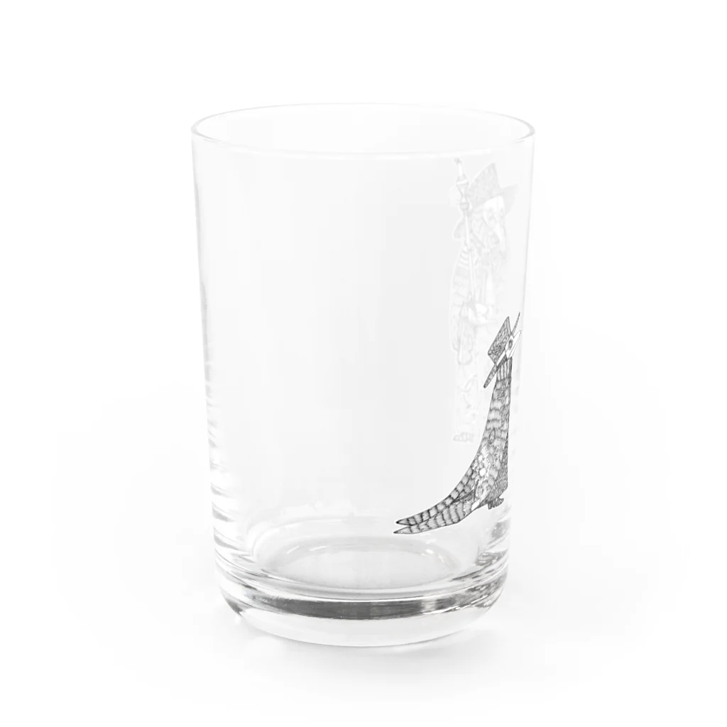 奇妙な倉庫 骨狩工房のついてきたペスマス Water Glass :left