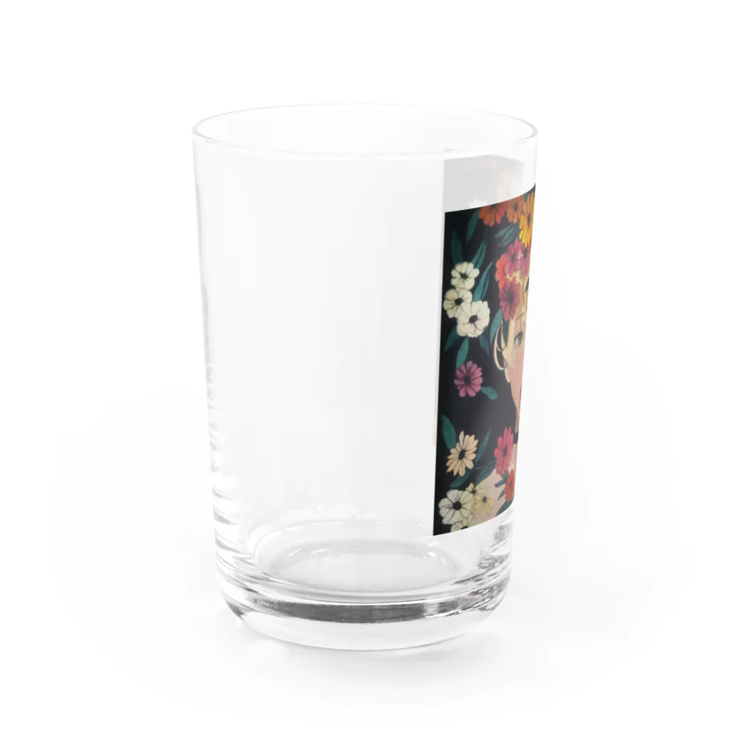 ウチノアイ Ai Uchinoの花の森・夢 Water Glass :left