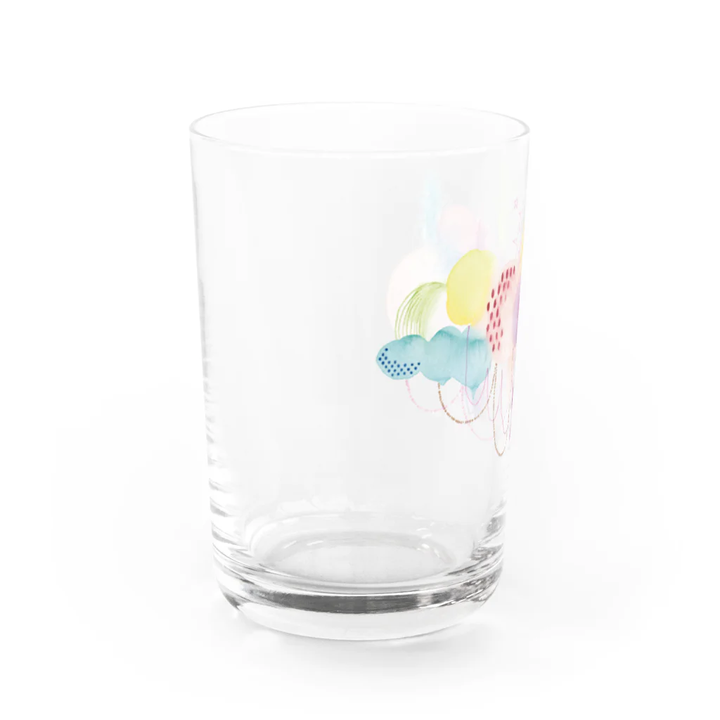 TOMOMIMASUDA-GOODSSTOREの「森からうまれる星の屑。」 Water Glass :left