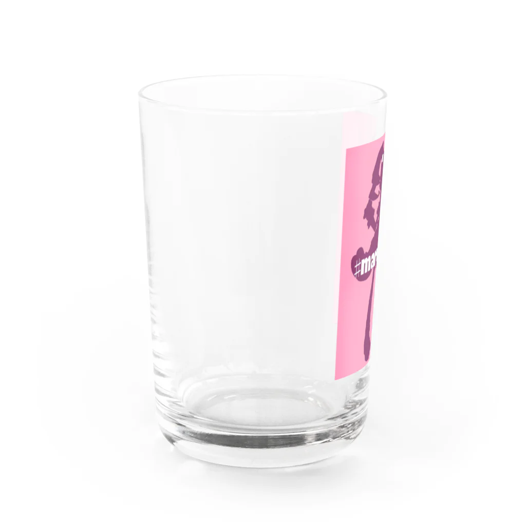 azunoazu art SHOPの＃marorina Water Glass :left