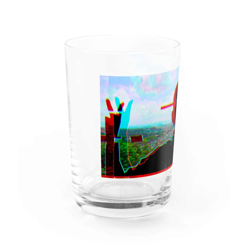 日光のSシルエット壊 Water Glass :left