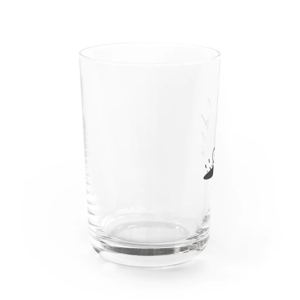 hirake_goma の泥にまみれる　2秒前 Water Glass :left