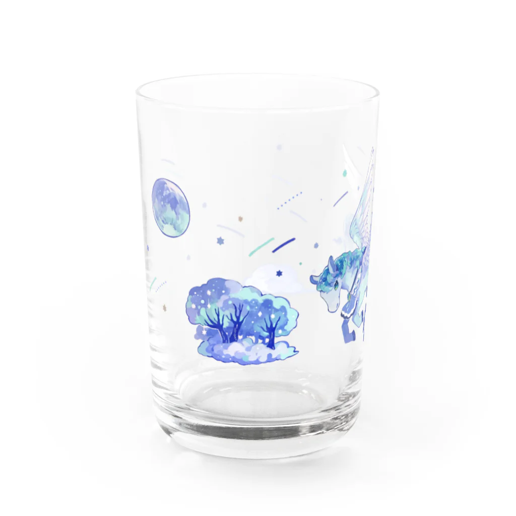 susutoukaのオパールの瞳のペガサス Water Glass :left