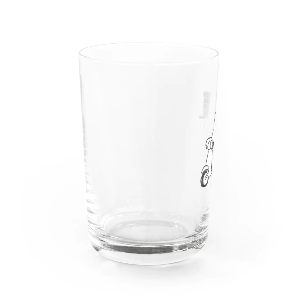 みぞぐちともやの出前始めました Water Glass :left