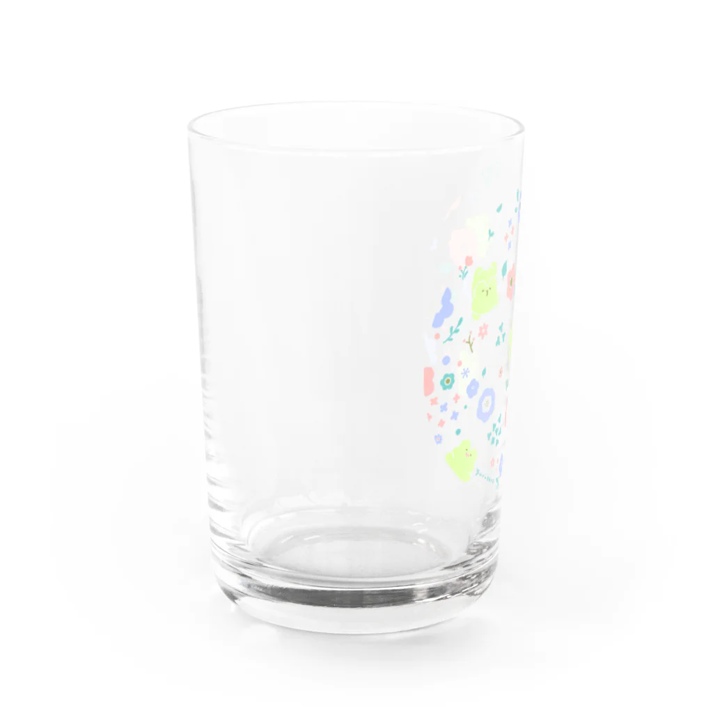 あぶけろのふろーらるなゆるけろ Water Glass :left