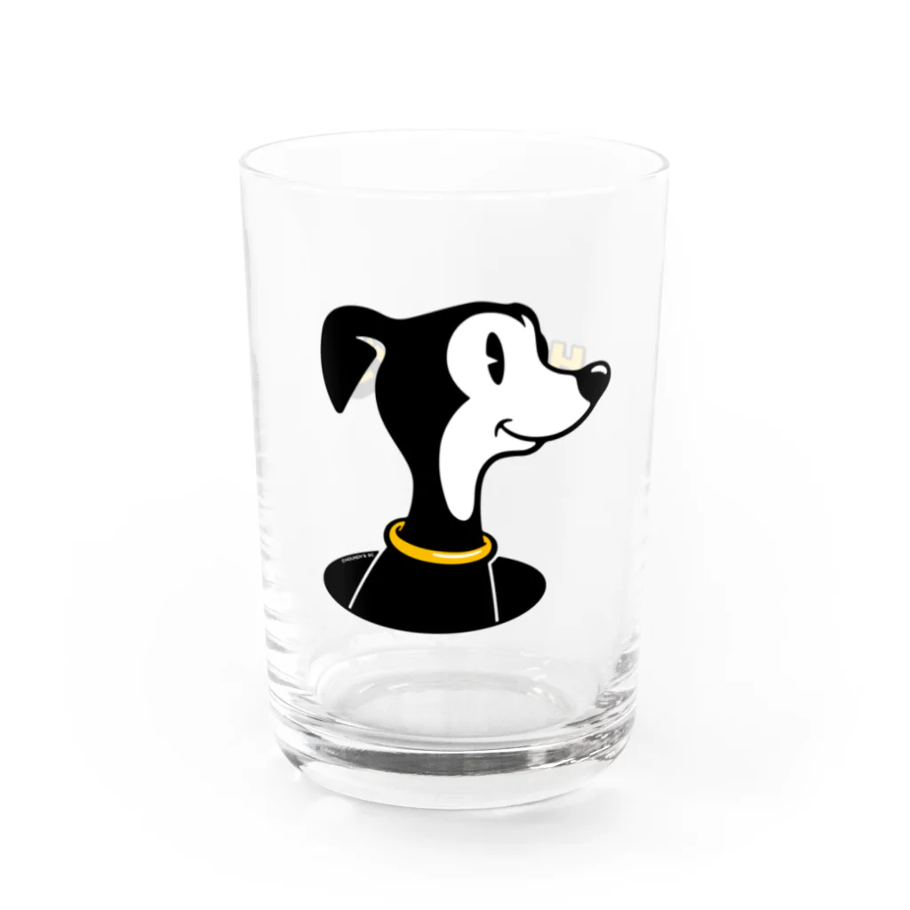 Houndy's supply イタグレ服【ハウンディーズ】のイタグレ ハウンディーズのキャラコップ Water Glass :left