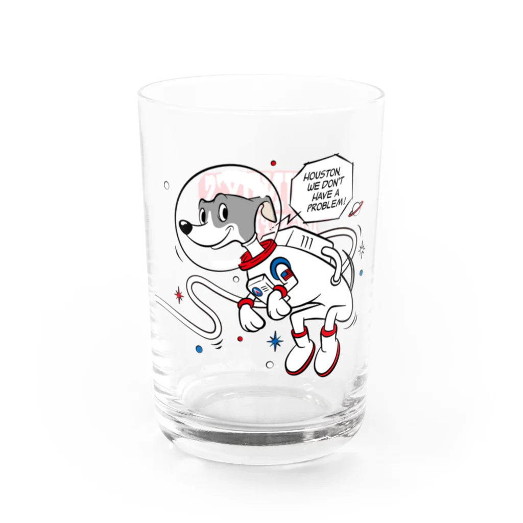 イタグレショップのハウンディーズ アストロノーツ01 Water Glass :left