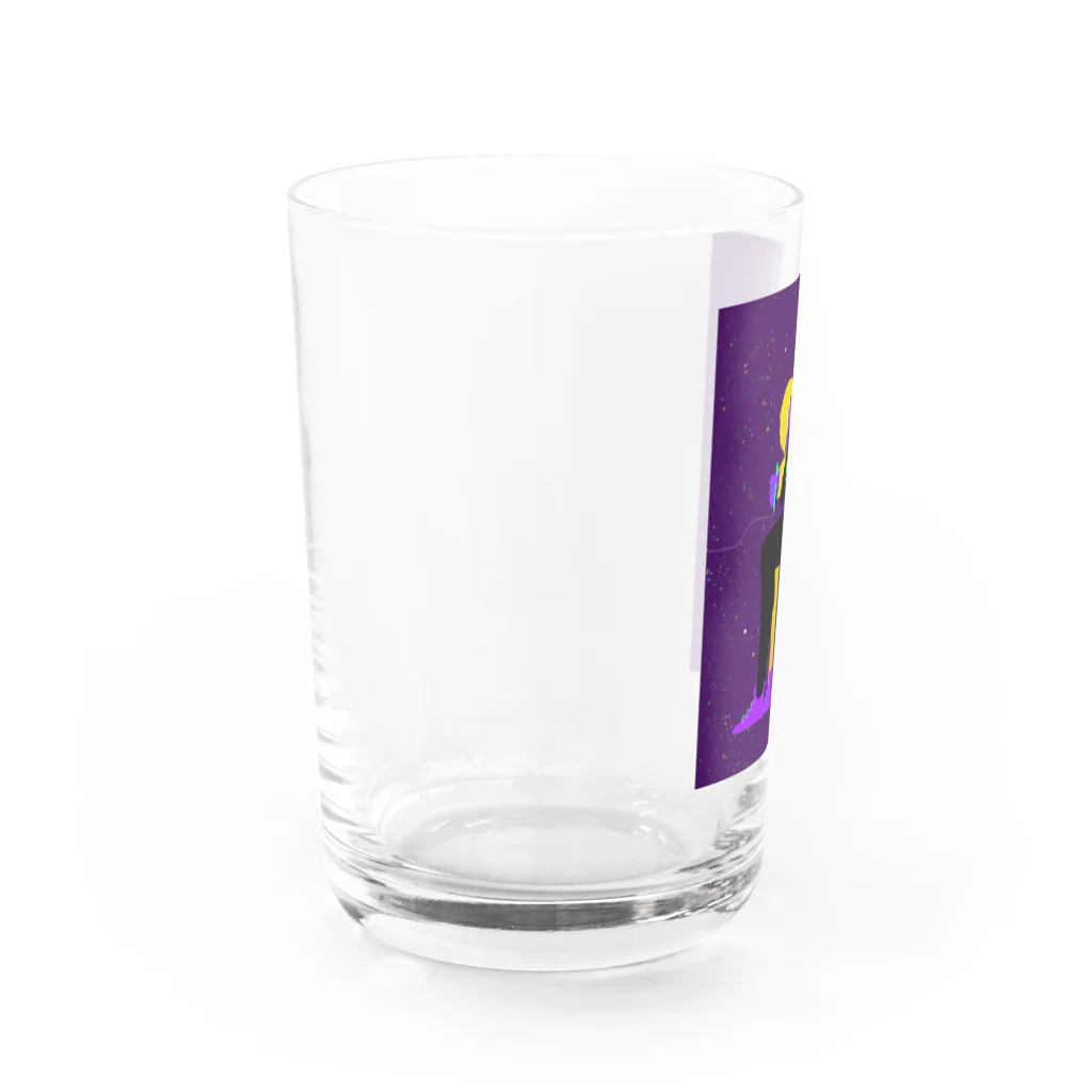 三酉かみの授業中、宇宙旅行 小物 Water Glass :left