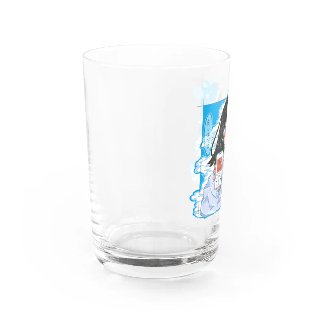 ぷんつくりーのなんでアンタなの。 Water Glass :left