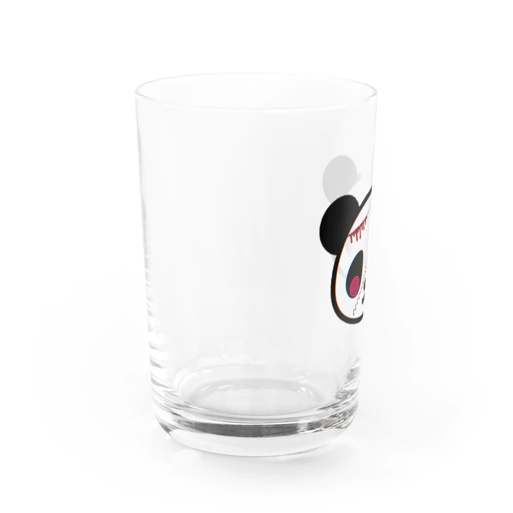 くまくまのフランケンパンダグラス Water Glass :left