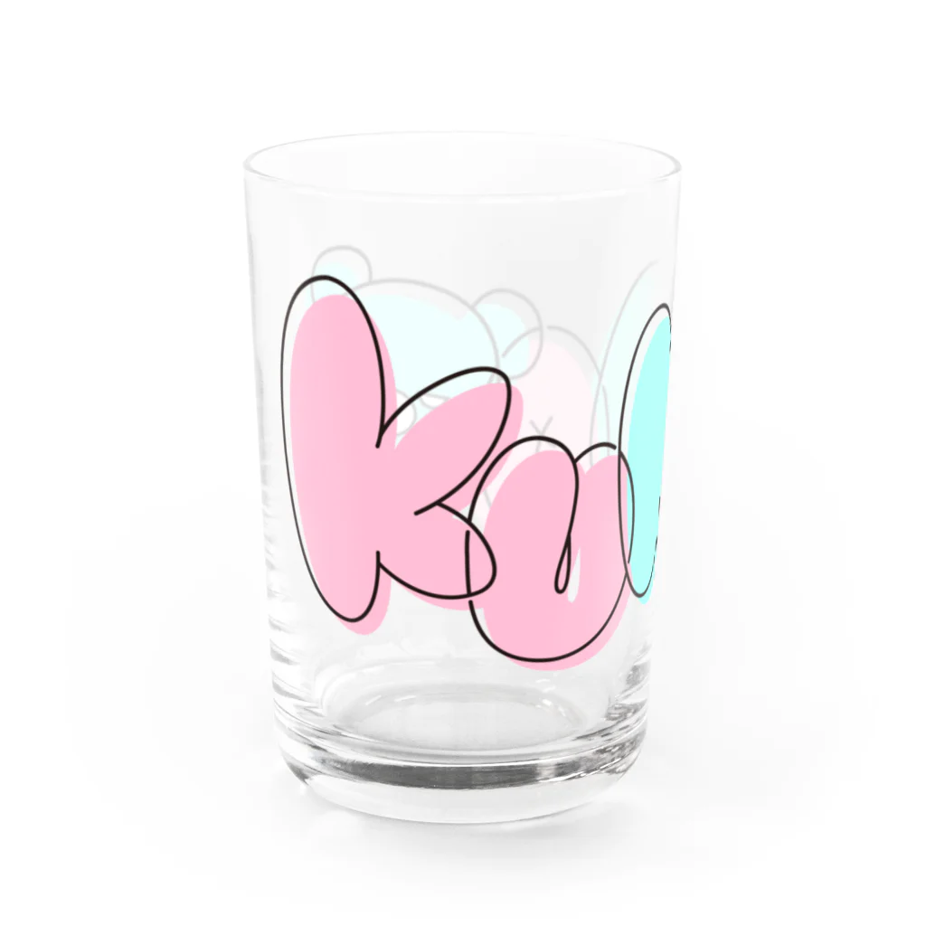 くまっぷ＠ゲーム実況YouTuberのポップくまっぷのグラス Water Glass :left