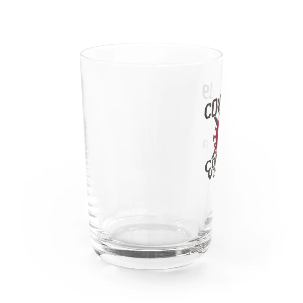 グラフィンの新型コレラウイルス COVID19 01 Water Glass :left