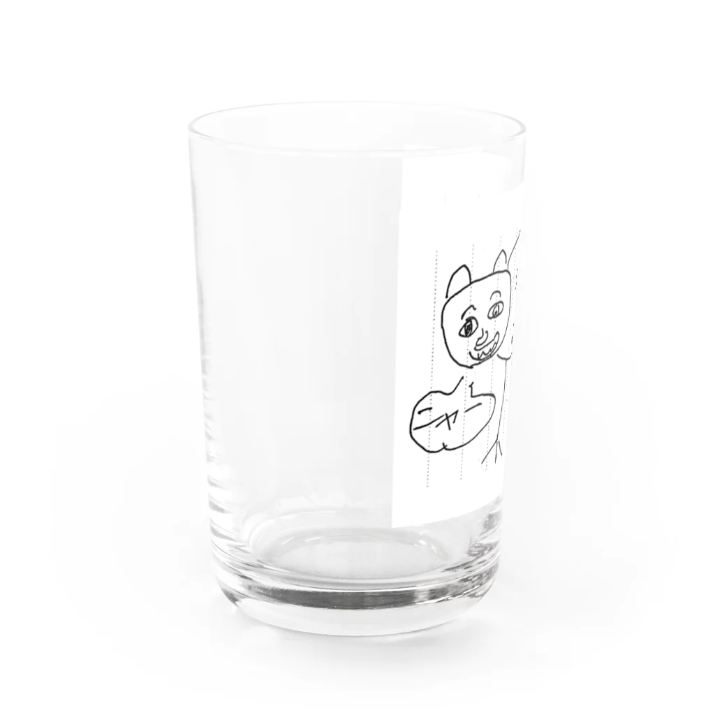 ぬちぐすいのニャー Water Glass :left