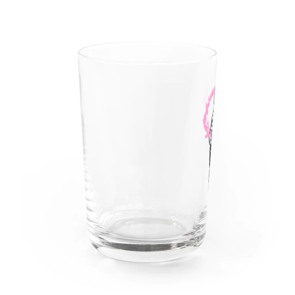 Danke Shoot Coffeeのコンコンコン金剛力士像（阿） Water Glass :left