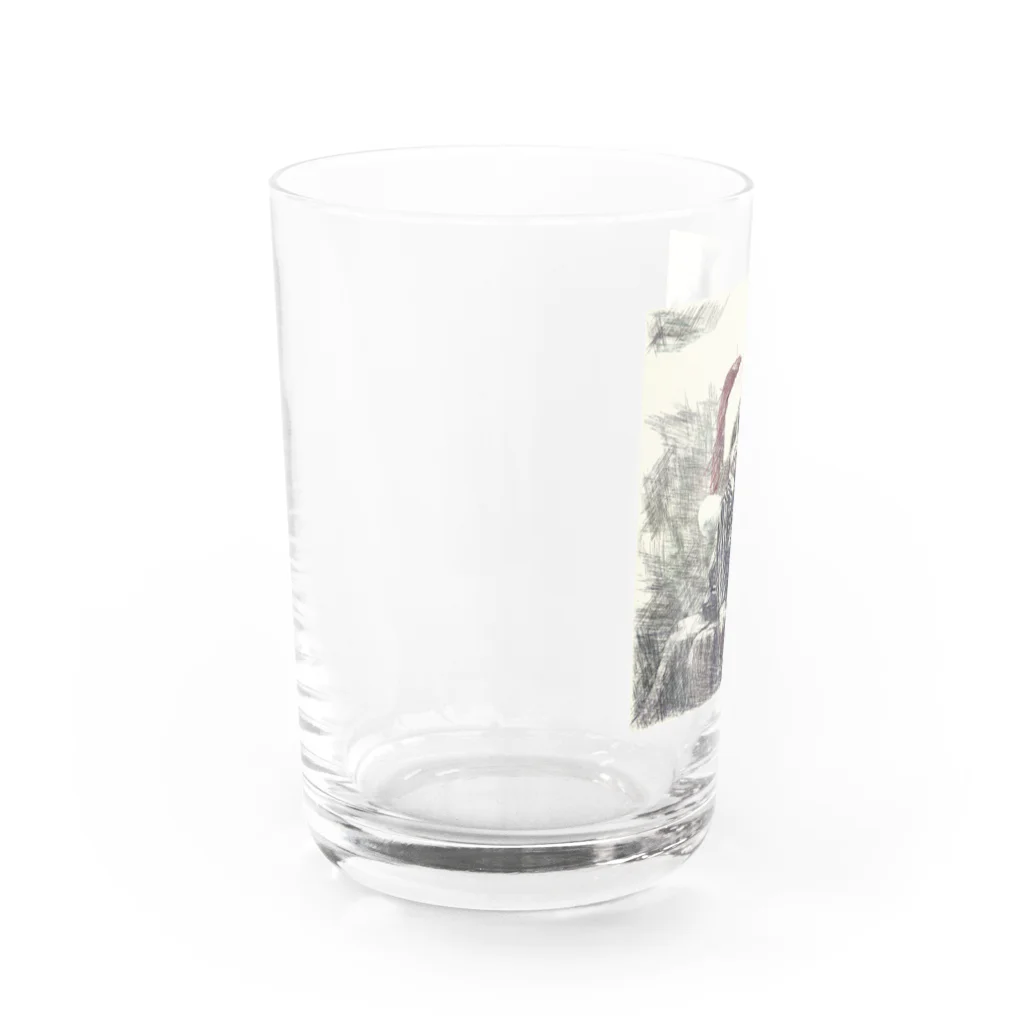 Lost'knotのA boy who predicts death Water Glass :left