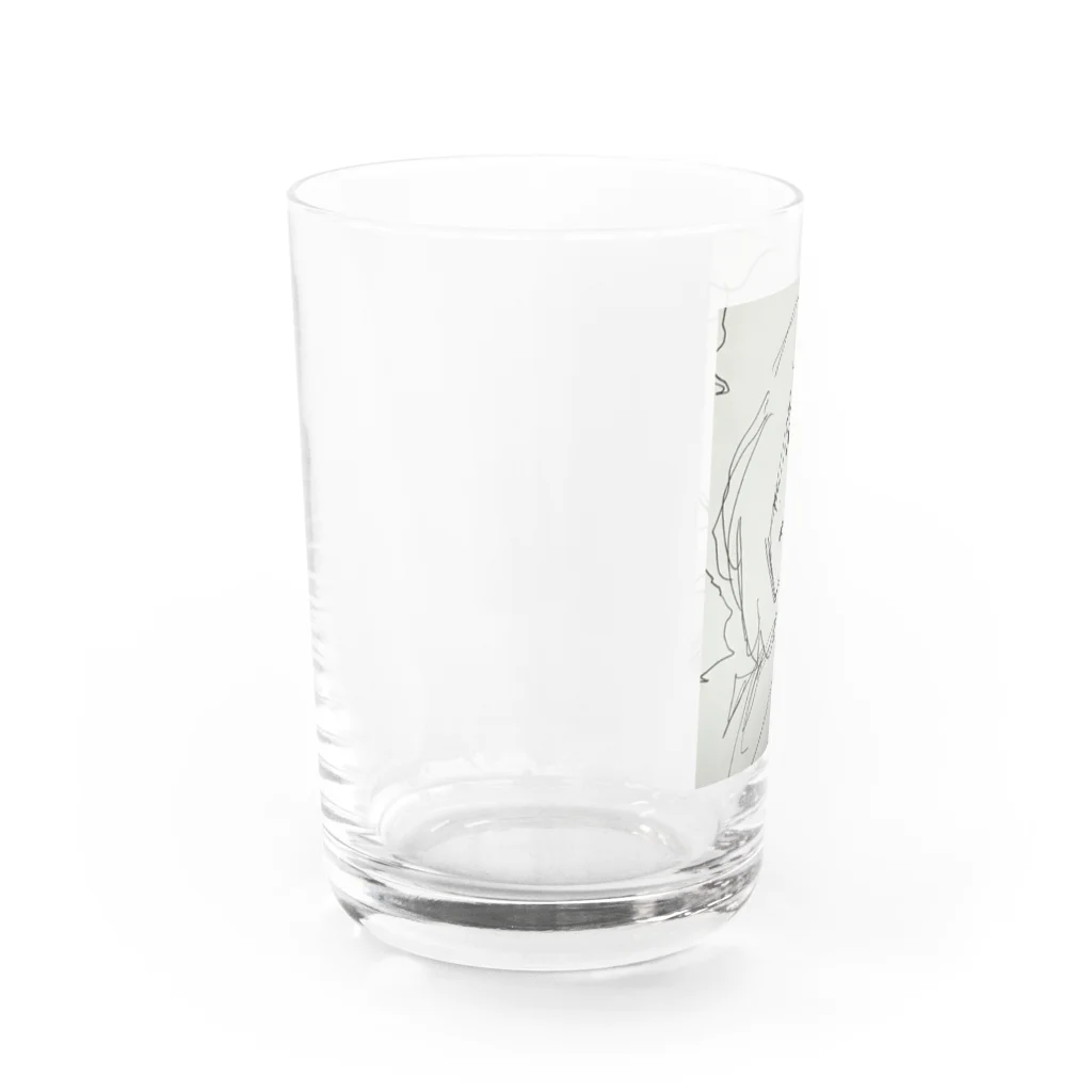 真島鏡花＠写真集『少女病』完売マンのおやすみ Water Glass :left