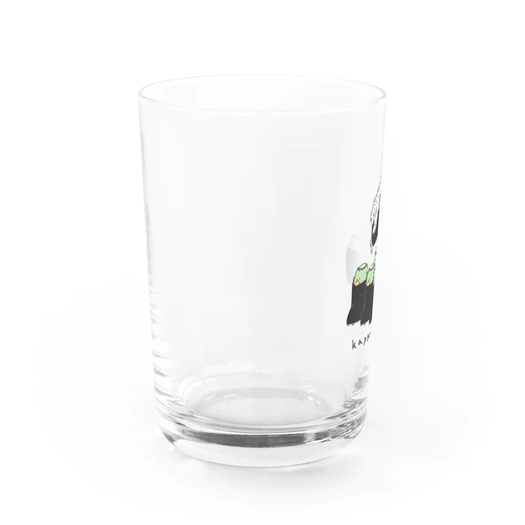 かにぱん工房のかっぱまき Water Glass :left