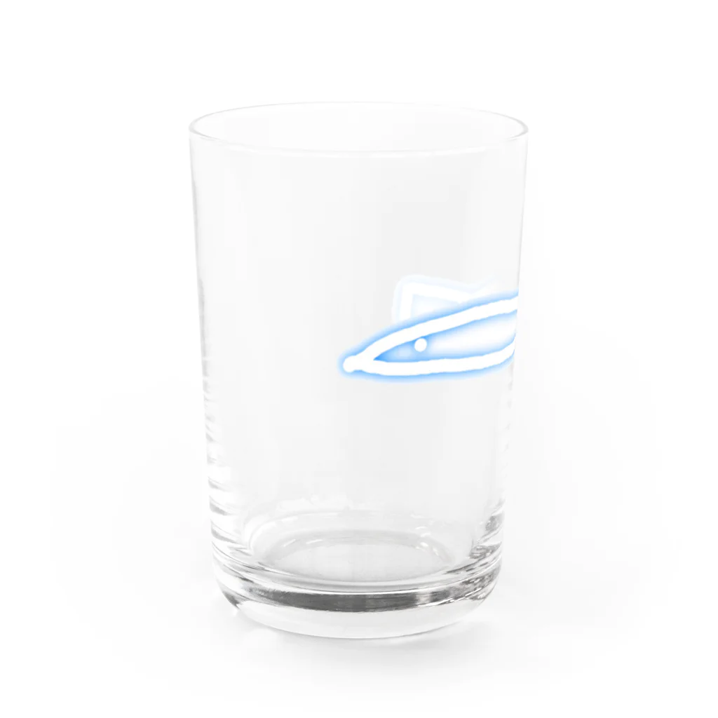 Cyber⭐︎Blueのサイバーサンマ Water Glass :left