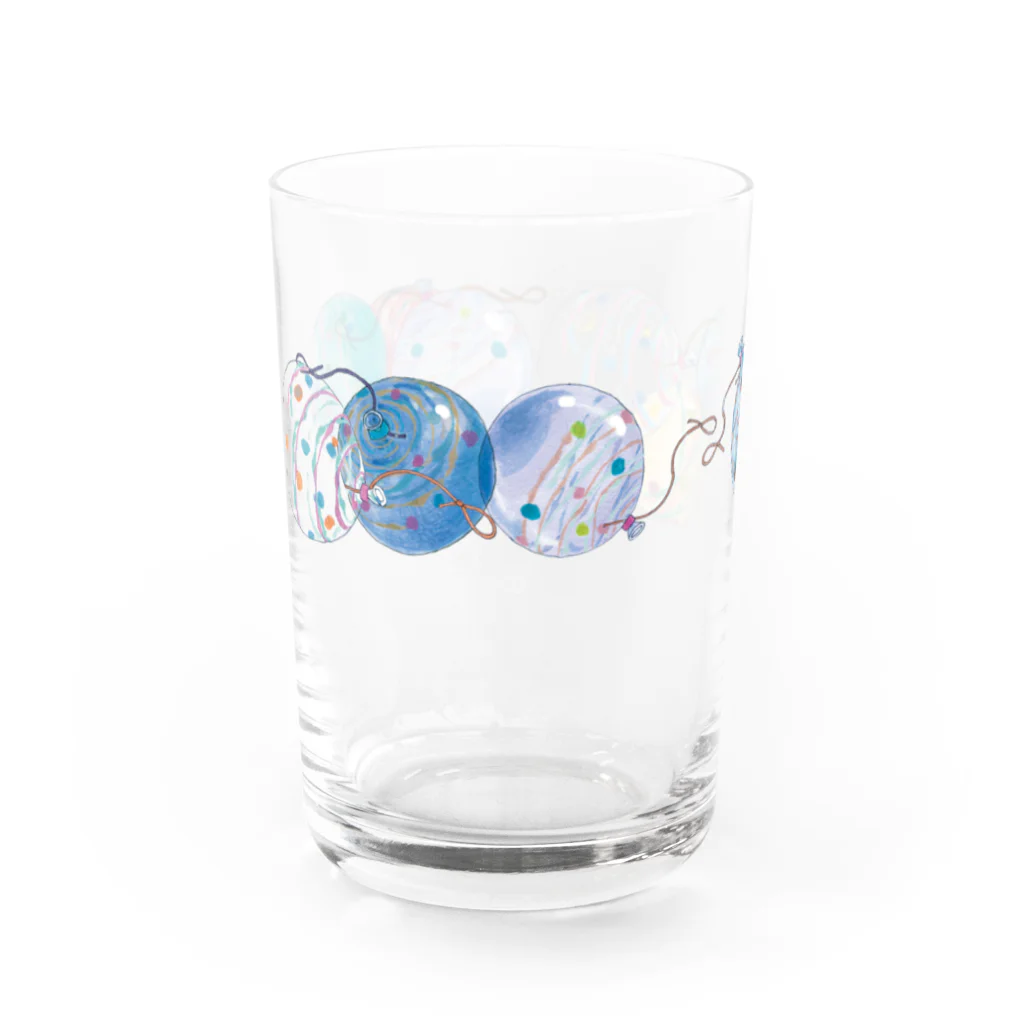 つくも舎の水ヨーヨー Water Glass :left