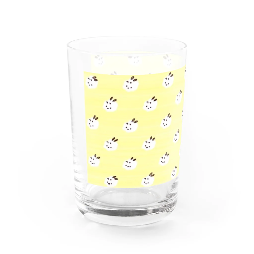 クマバチゴルフ倶楽部のクマバチと水玉 Water Glass :left