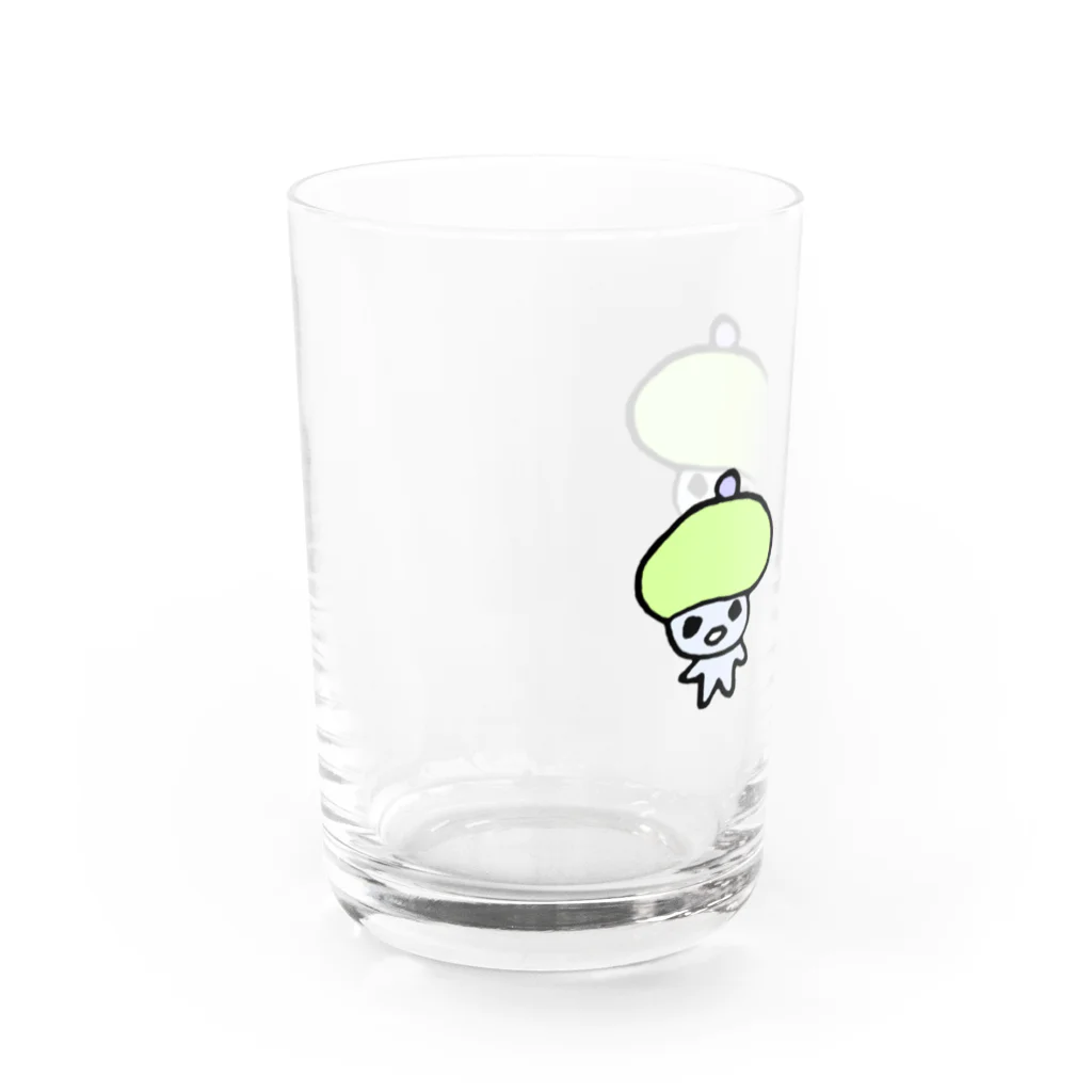 ねずみさんのブティックのおでかけマウス Water Glass :left