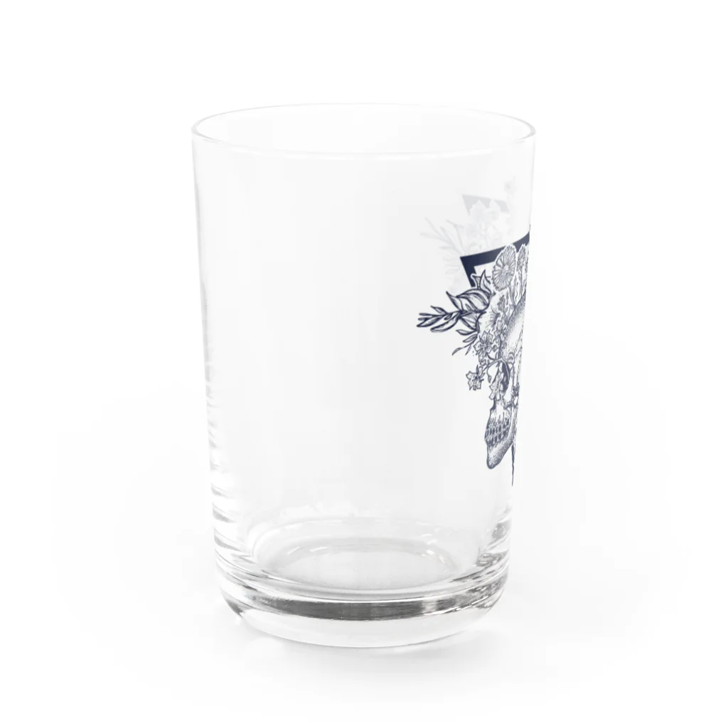 レッドムーンのドクロ様 Water Glass :left