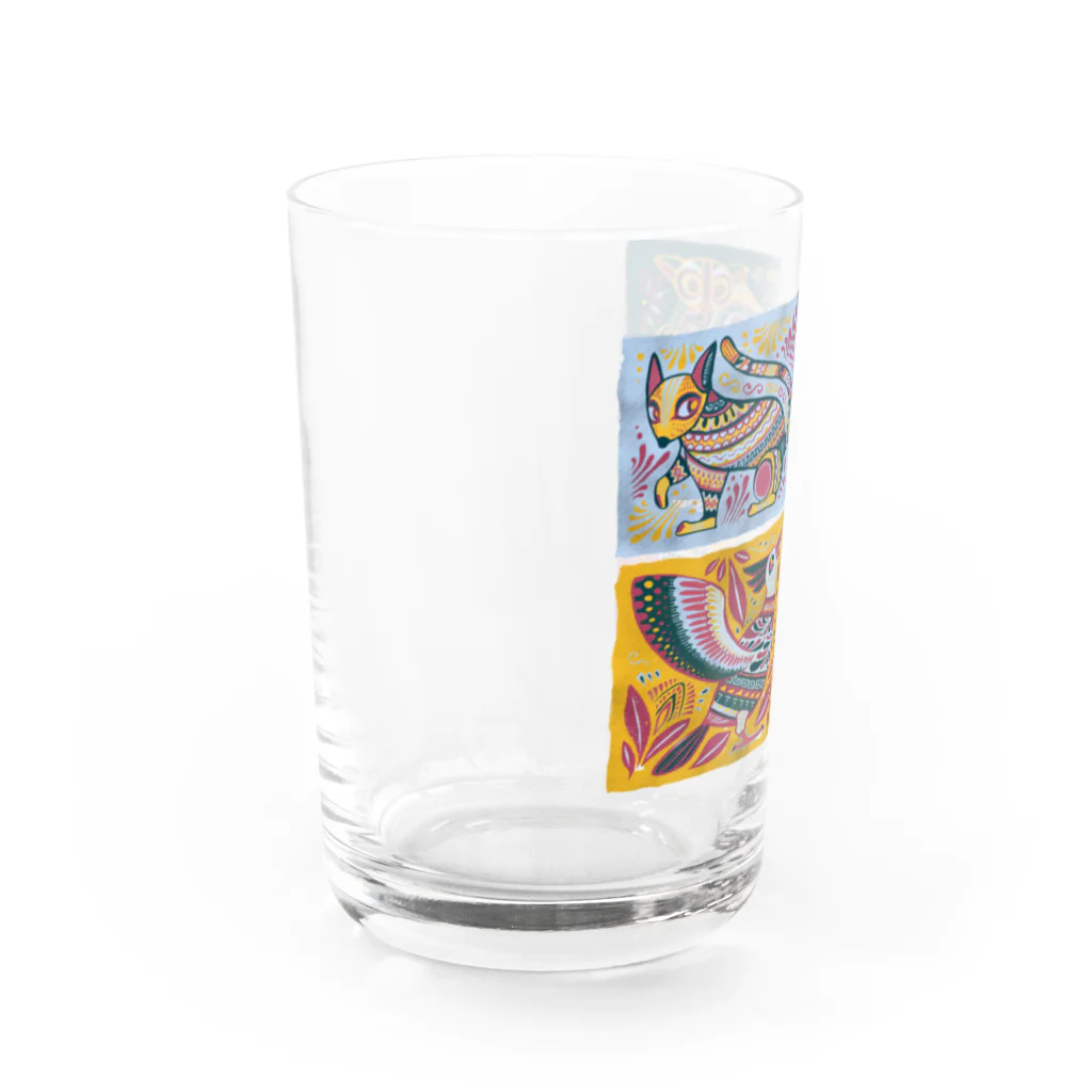 IZANAMI by Akane Yabushitaのメキシコのアレブリヘス（ナチュラル） Water Glass :left