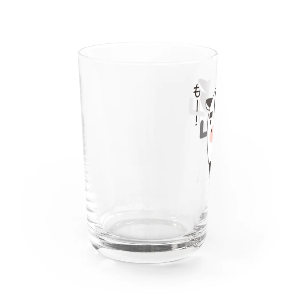 ふんがふんがショップ（仮）のオバ牛（ぎゅう） Water Glass :left