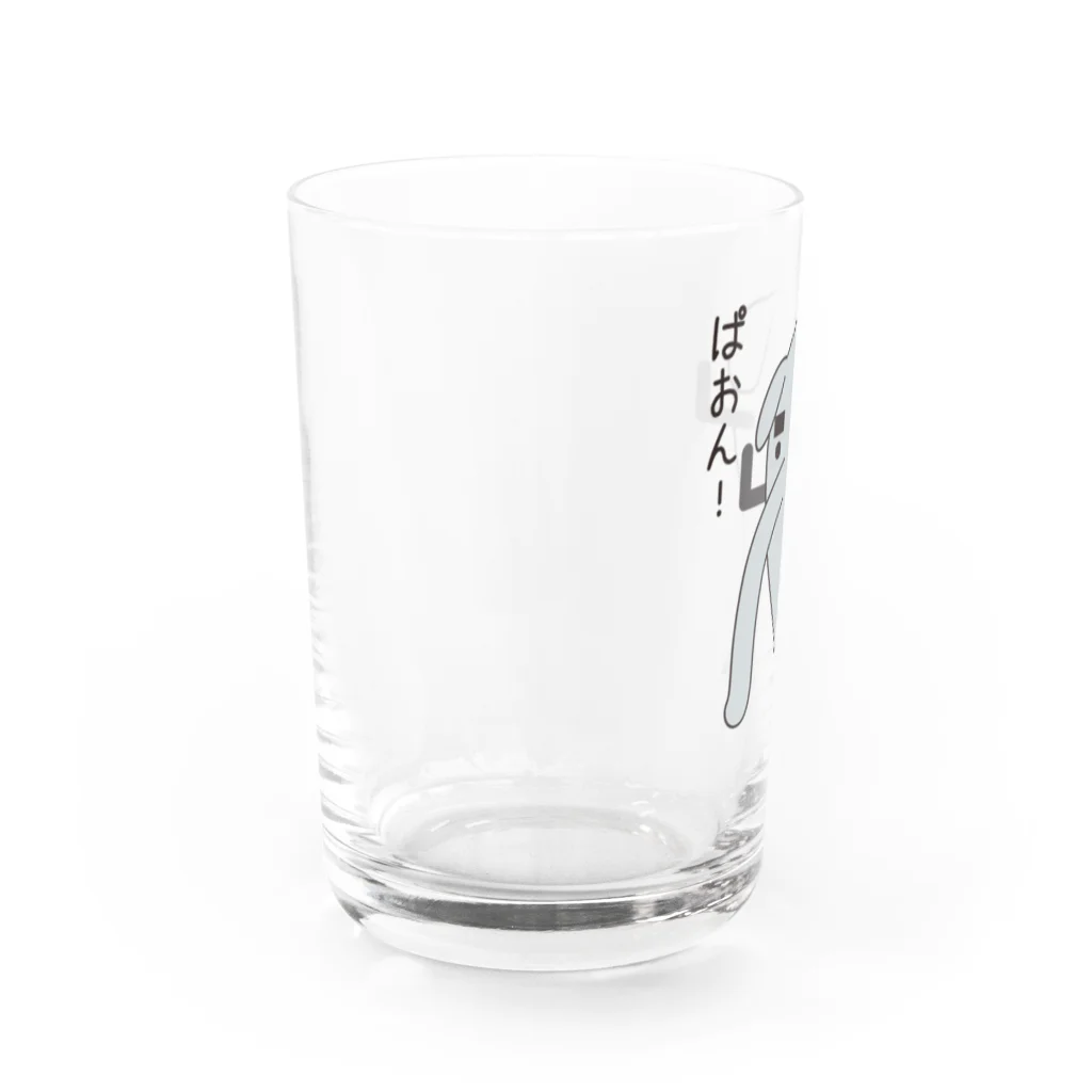 ふんがふんがショップ（仮）のオバ象（ぞう） Water Glass :left