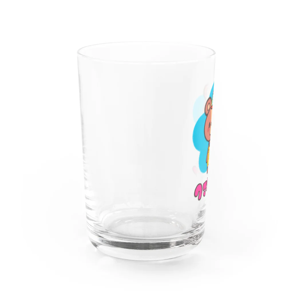 ペコタスジャパンのクマチャン Water Glass :left