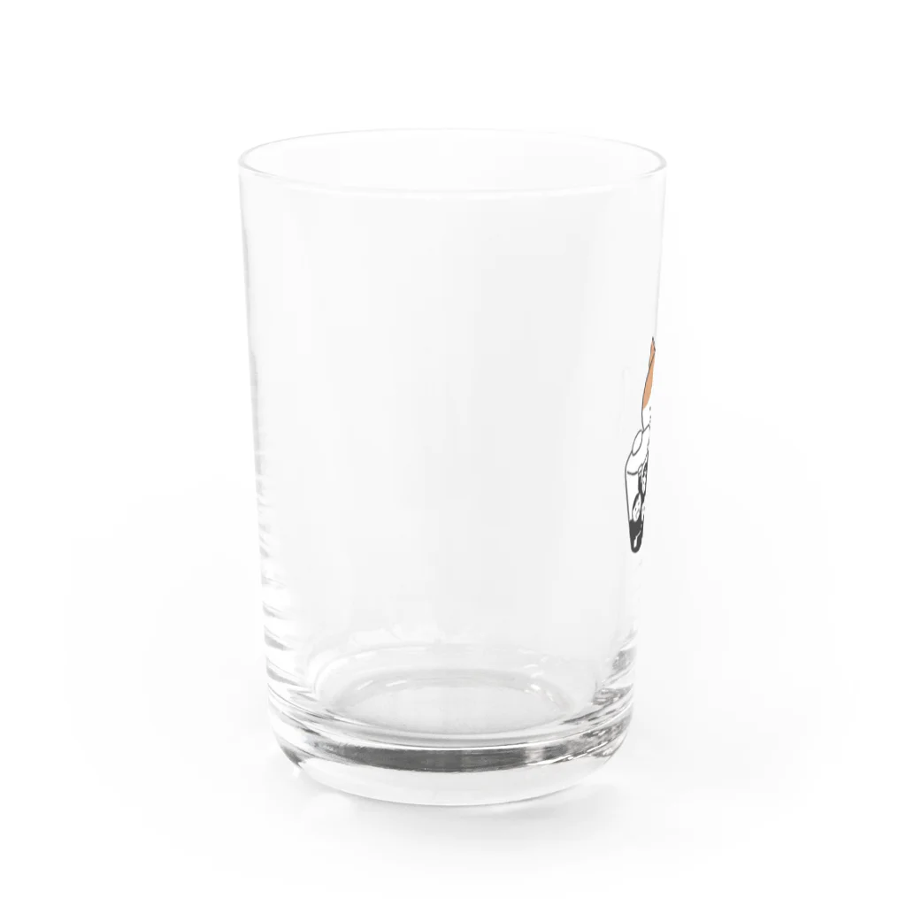 それにしても、ミケコのそれにしても、ミケコ　 Water Glass :left