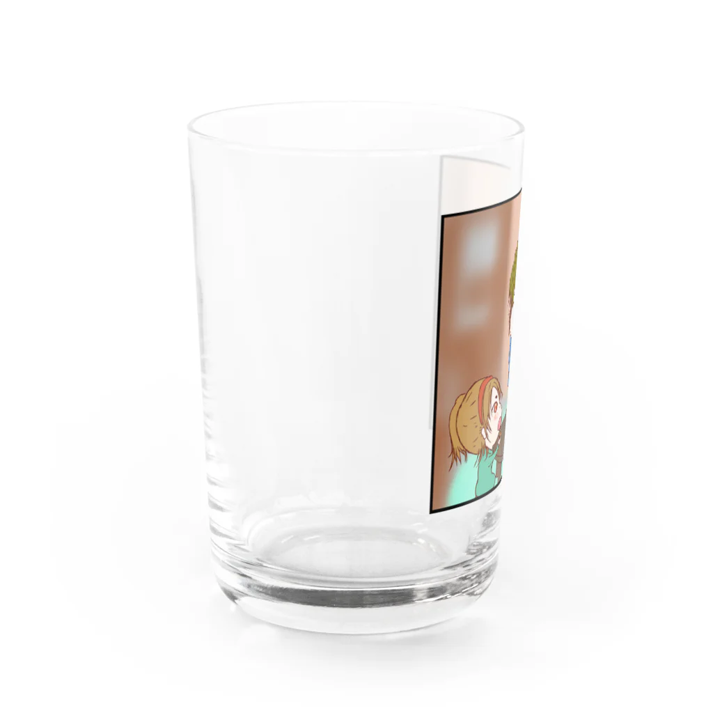 ヴァララのふくつうちゃん Water Glass :left