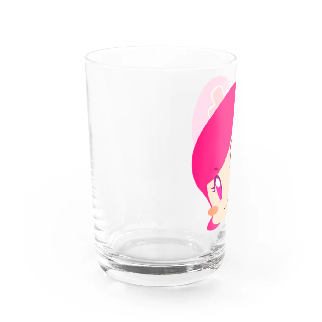 全力回避！コロナちゃん公式ショップの全力回避！コロナちゃん Water Glass :left