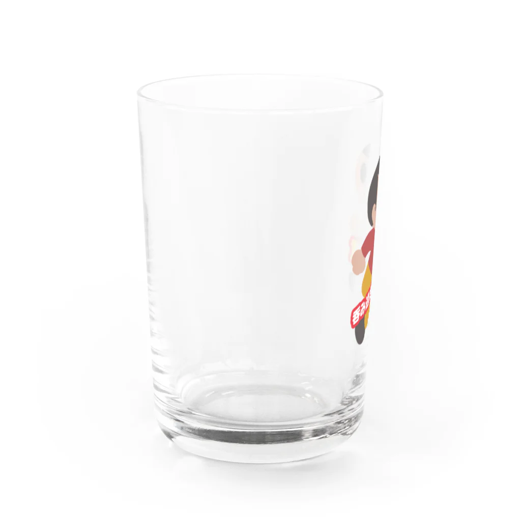 stereovisionの呑み過ぎ坊や（文字入り） Water Glass :left