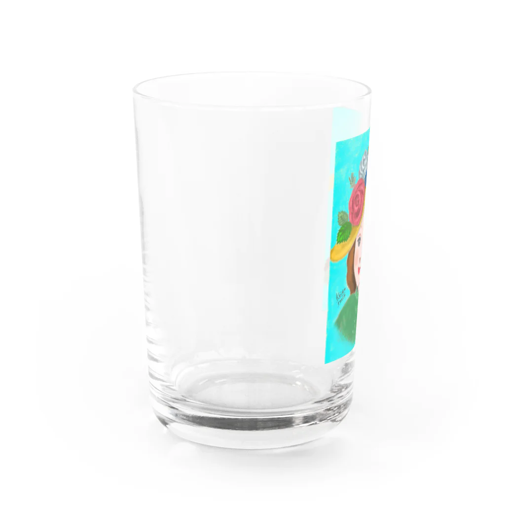 keikororinの薔薇と少女 Water Glass :left