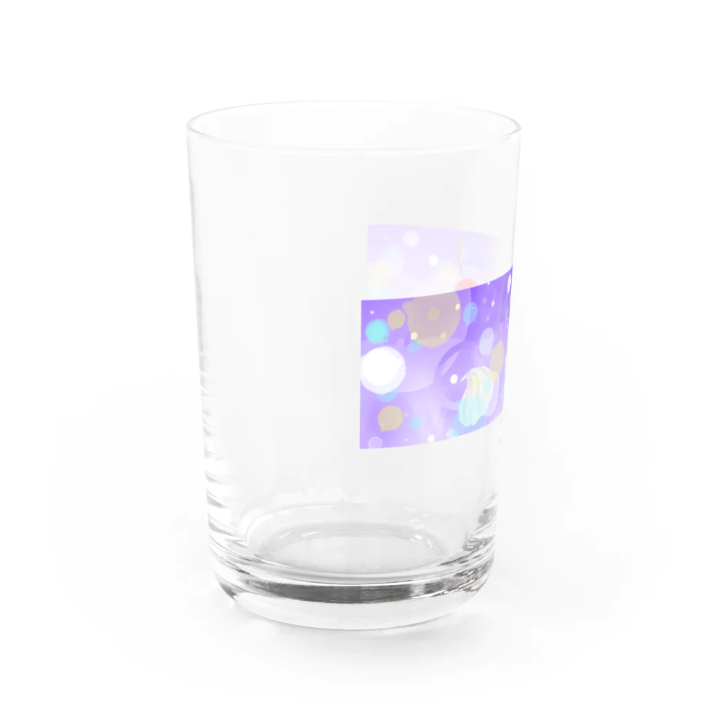 -Meru-のしゅわしゅわしりーず(グレープソーダ) Water Glass :left