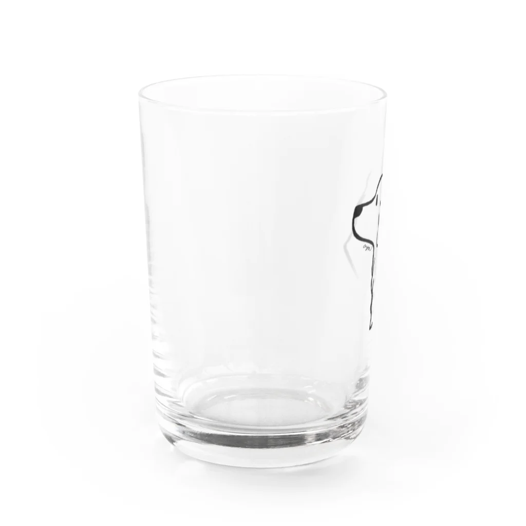 aya1のｺﾞｰﾙﾃﾞﾝ･ﾚﾄﾘｰﾊﾞｰ〈線〉 Water Glass :left