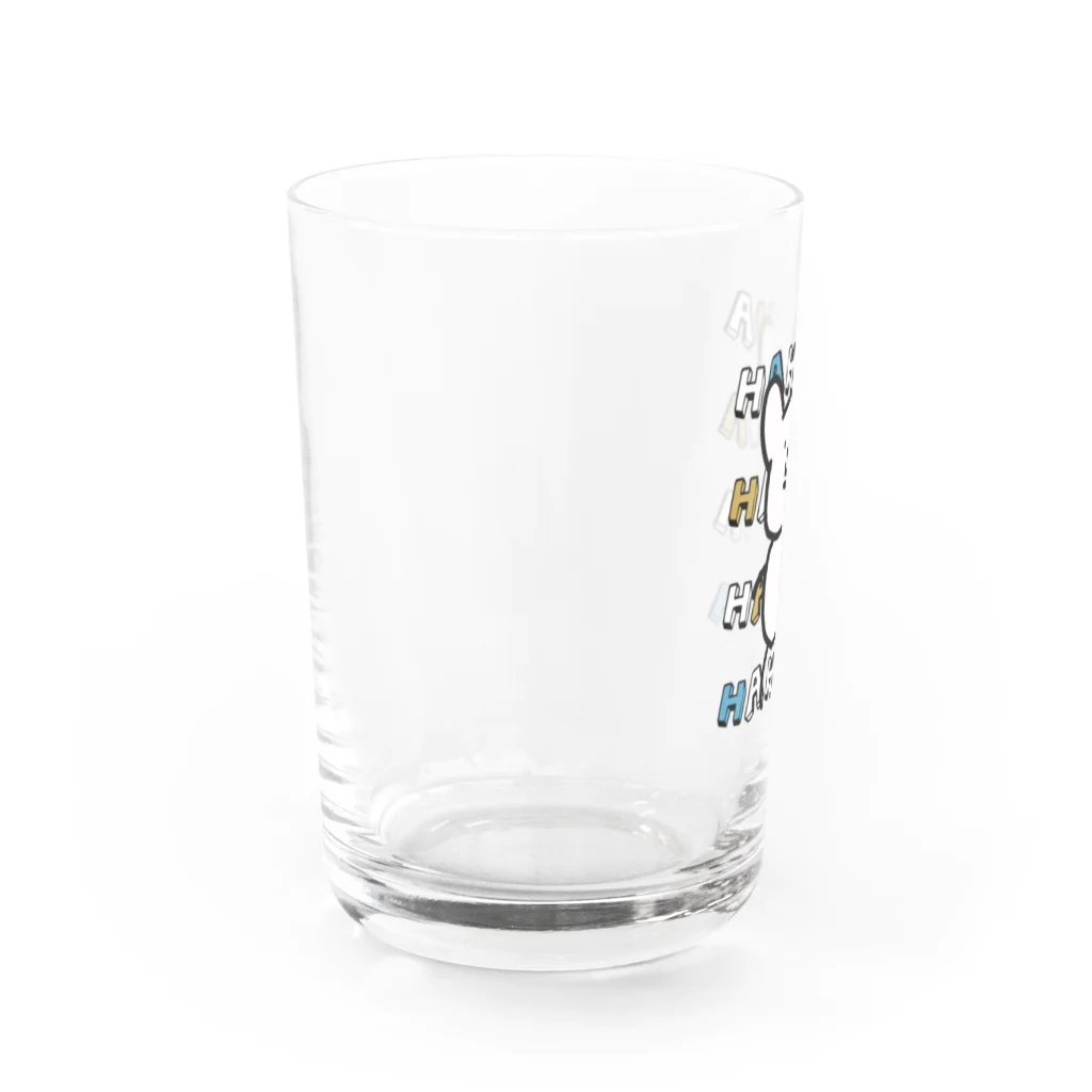 ゆるかわなやつらのめっちゃわらういきもの Water Glass :left