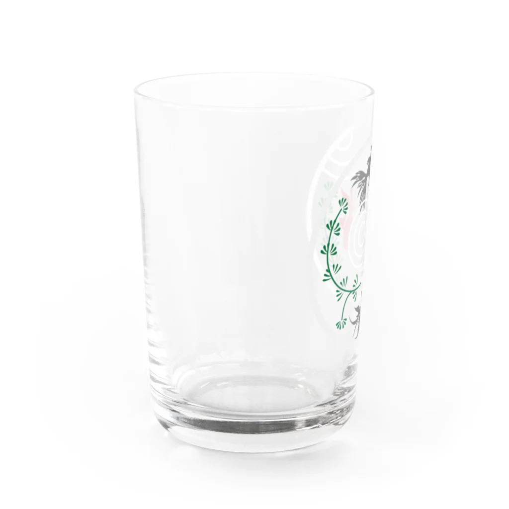 ジャパニーズスタンダードの金魚・丸 Water Glass :left