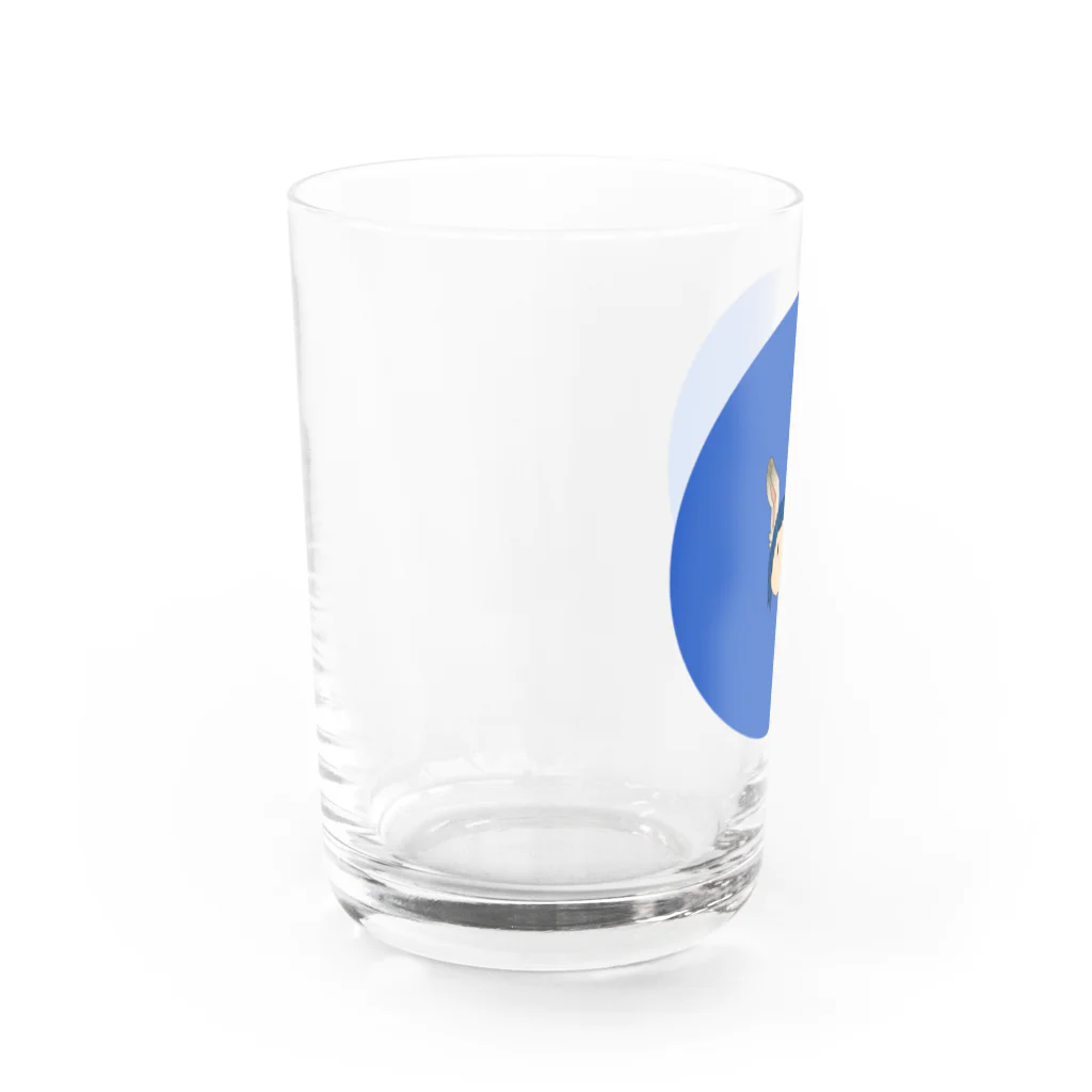 本日も晴天なりの百環 Water Glass :left