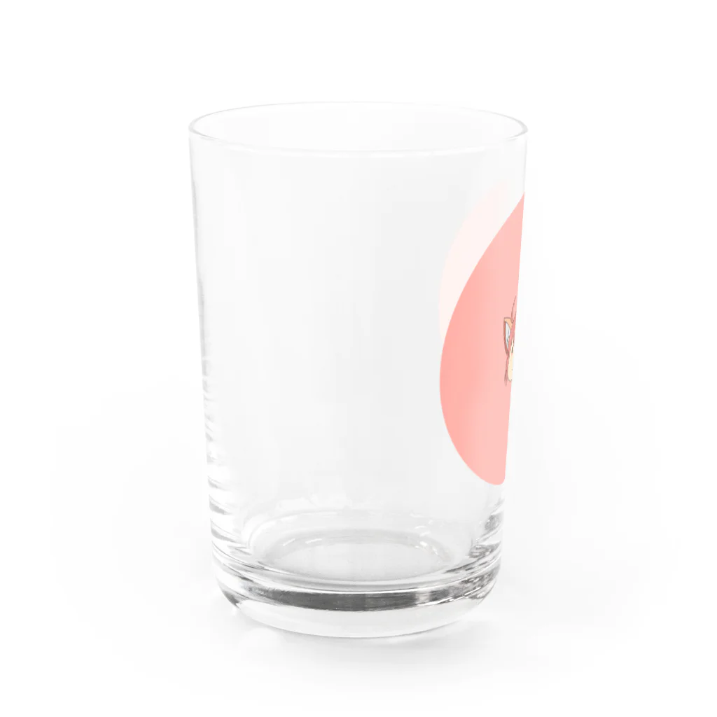 本日も晴天なりの刀佳 Water Glass :left